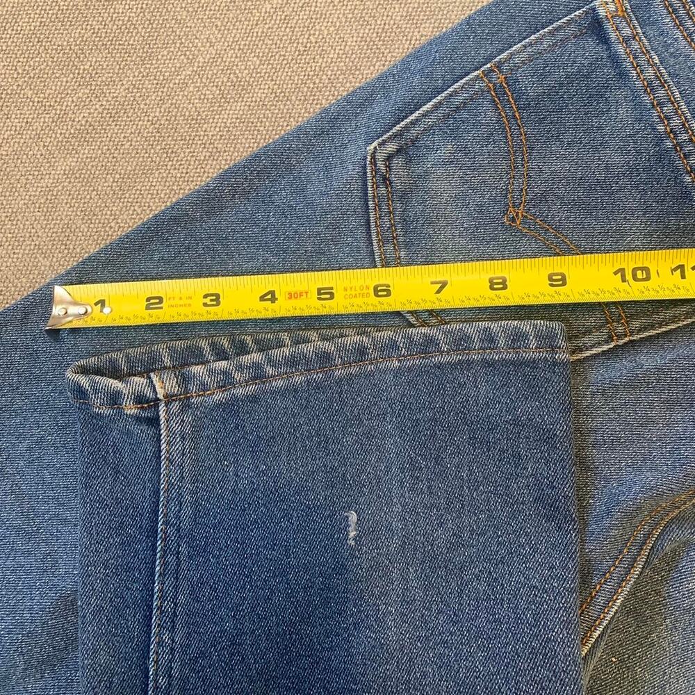 Vintage 70s Levi's Brown Tab wash denim Jeans - Picture 8 of 8